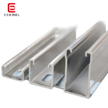 HDG and Galvanized structural Steel Unistrut Channel/C Channel/ C profile Steel Rail 41x41 and 41x21